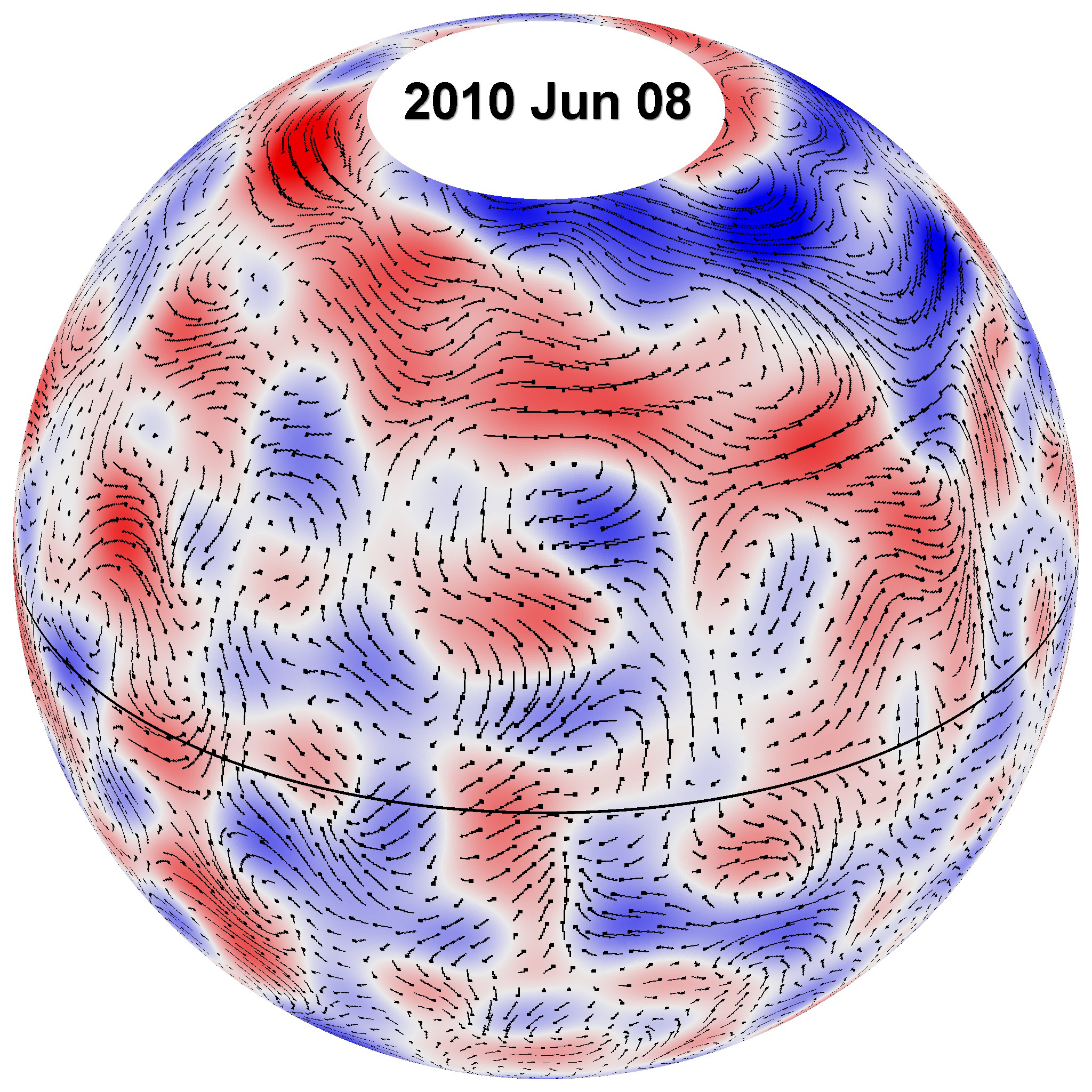 Giant Plasma Spirals Found on the Sun